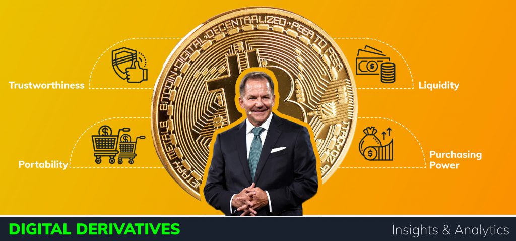 Digital Derivatives - Why Paul Tudor is Long Bitcoin